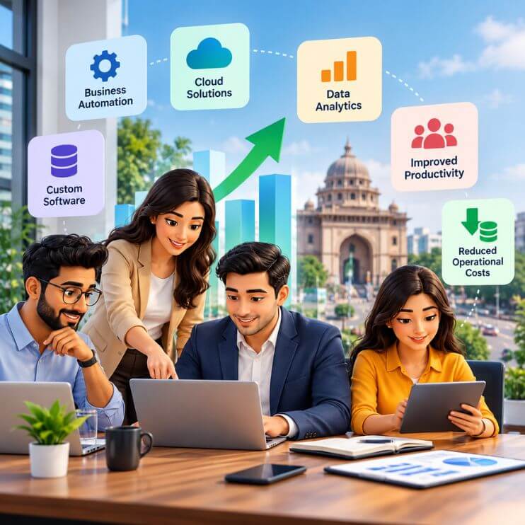 Read more about the article How Businesses in Nagpur Can Use Technology to Improve Efficiency and Reduce Operational Costs