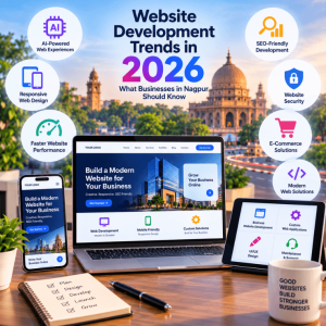 Read more about the article Website Development Trends in 2026: What Businesses in Nagpur Should Know